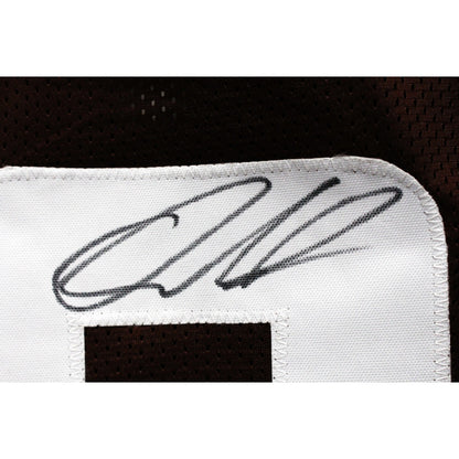 Quinshon Judkins Autographed Pro Style Brown Jersey (Beckett Witnessed)