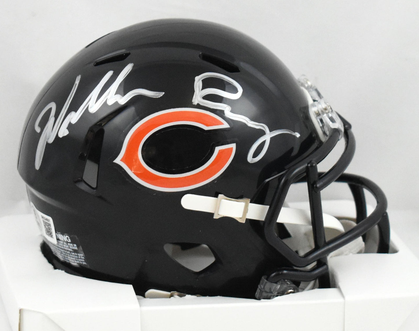 William Perry Signed Chicago Bears Speed Mini Helmet