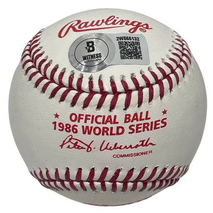 Ray Knight Signed 1986 World Series Baseball (WS MVP) Beckett BAS
