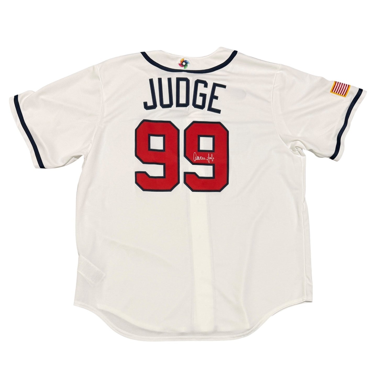 Aaron Judge Autographed USA World Baseball Classic Nike Jersey JSA LOA