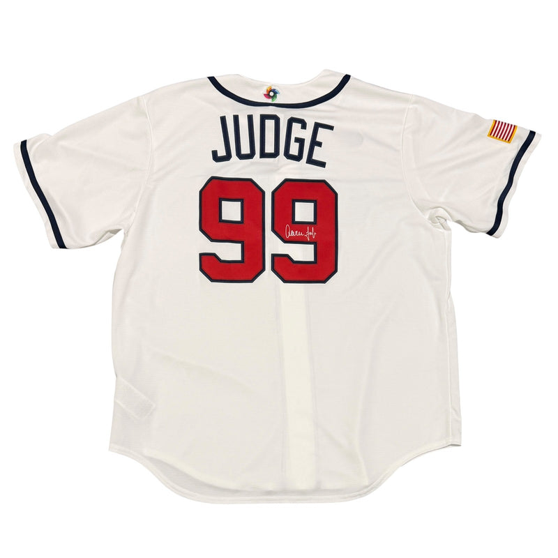 Aaron Judge Autographed USA World Baseball Classic Nike Jersey JSA LOA