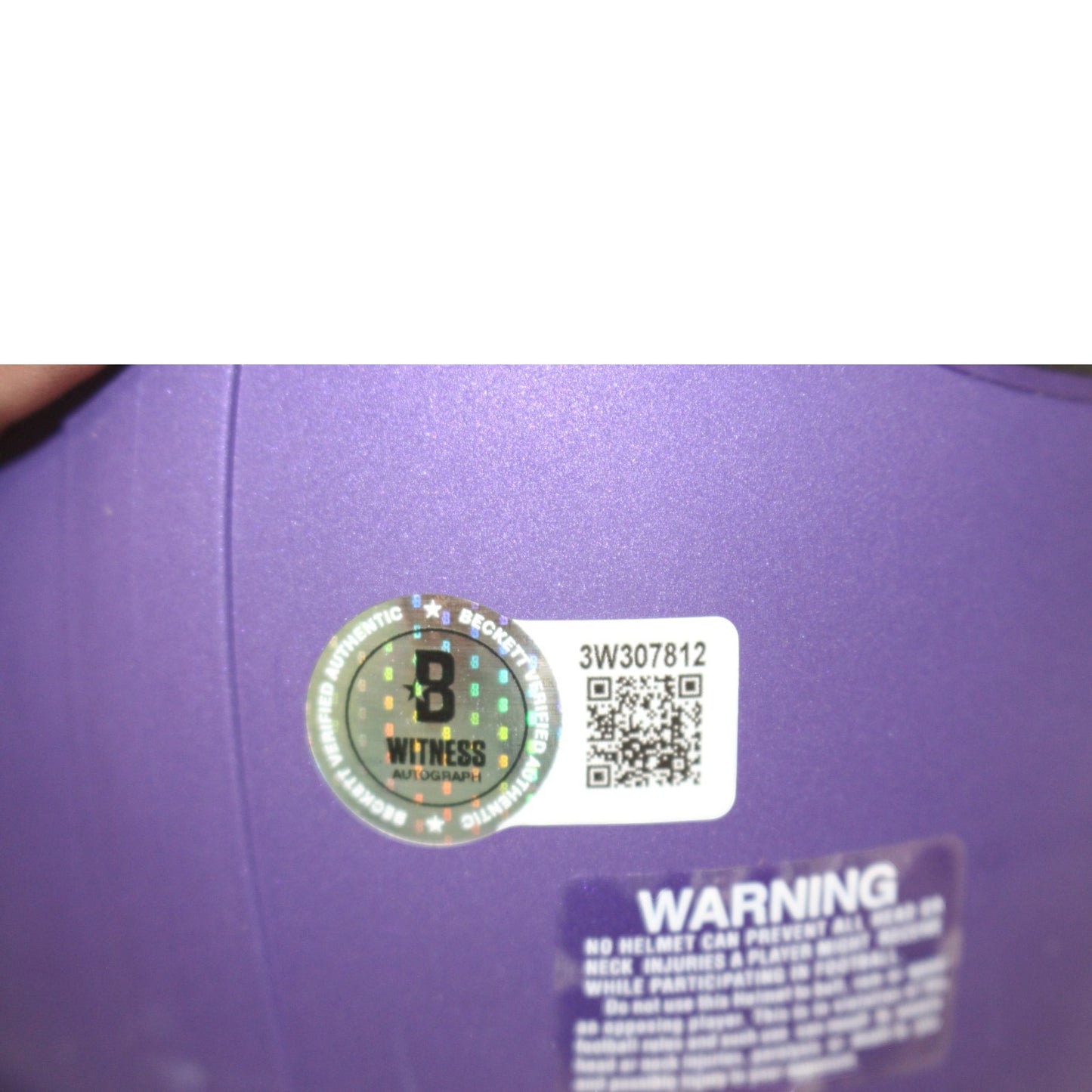 Jared Allen Minnesota Vikings Autographed VSR4 Mini Helmet HOF Inscribed
