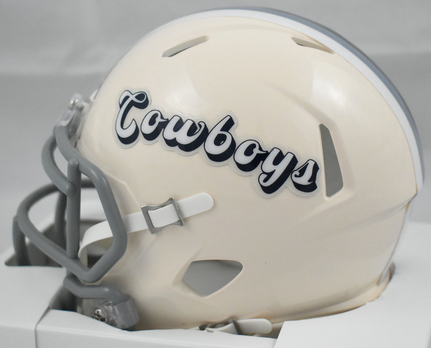 Dak Prescott Autographed Dallas Cowboys Retro Speed Mini Helmet