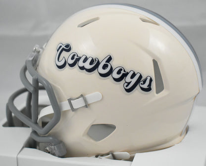 Dak Prescott Autographed Dallas Cowboys Retro Speed Mini Helmet