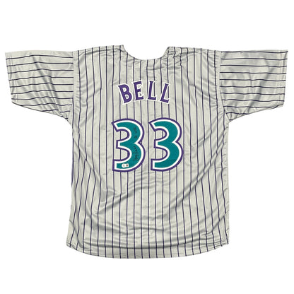 Jay Bell Signed Arizona Diamondbacks Custom Jersey (01 WSC) Beckett BAS