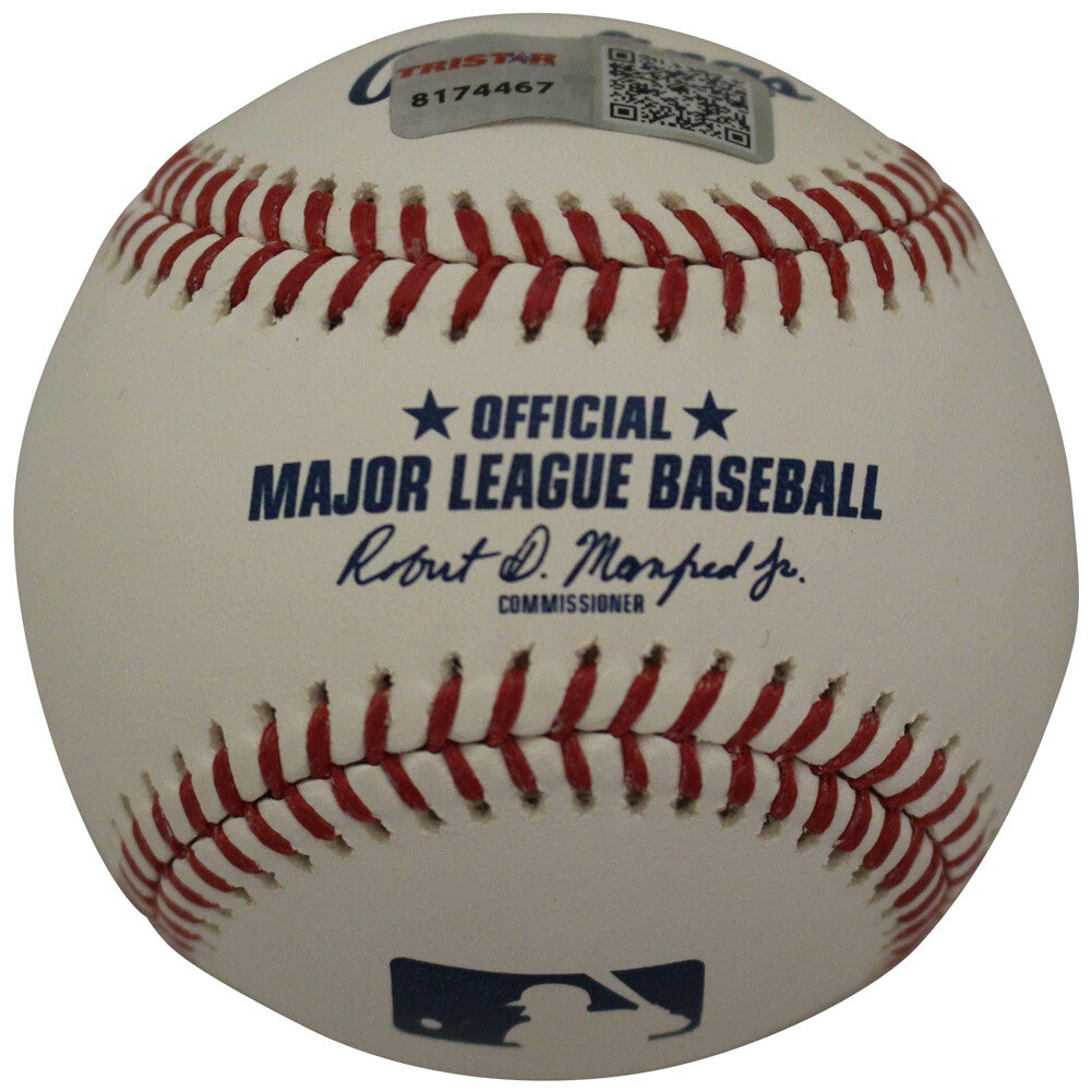 Larry Walker Autographed Colorado Rockies Official MLB Baseball HOF Inscribed