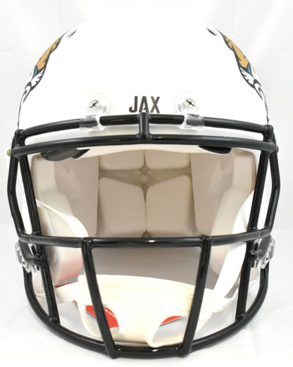 Travis Hunter Autographed Jacksonville Jaguars Alternate Speed Authentic Helmet