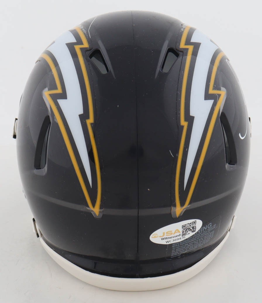 Anthony Miller Signed Los Angeles Chargers Throwback Mini Helmet
