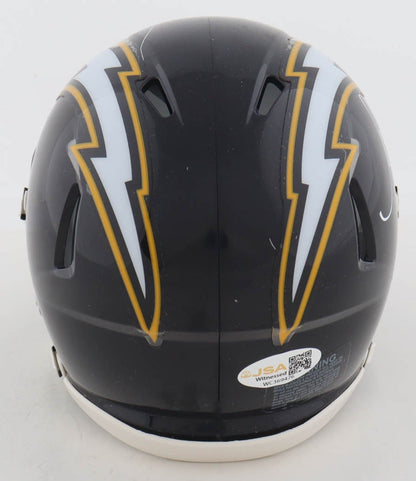Anthony Miller Signed Los Angeles Chargers Throwback Mini Helmet