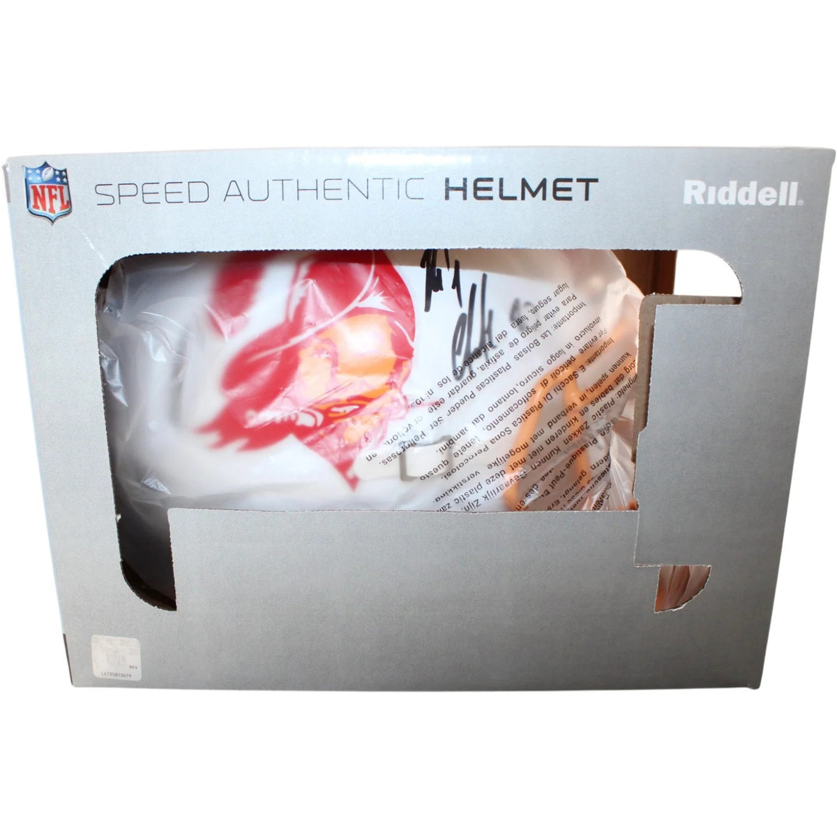 Rob Gronkowski Signed Tampa Bay Buccaneers Throwback Authentic Helmet
