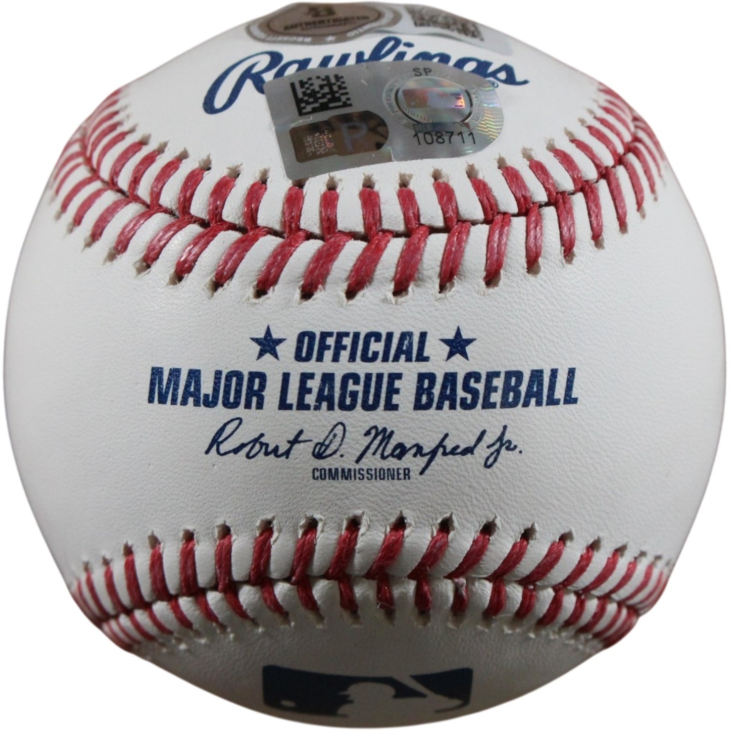 Corey Seager Autographed Texas Rangers Baseball (2x WS MVP Inscription)
