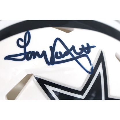 Tony Dorsett Signed Dallas Cowboys 2022 Alternate Mini Helmet Beckett BAS