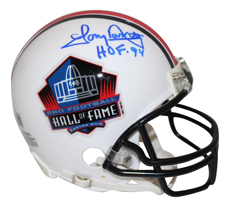 Tony Dorsett Autographed Dallas Cowboys Hall of Fame VSR4 Mini Helmet
