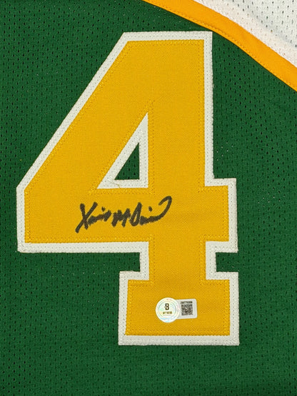 Xavier McDaniel Signed Seattle SuperSonics Custom Jersey
