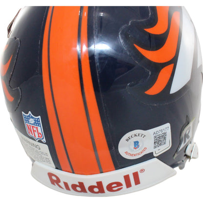 Brian Griese Signed Denver Broncos VSR4 Authentic Mini Helmet