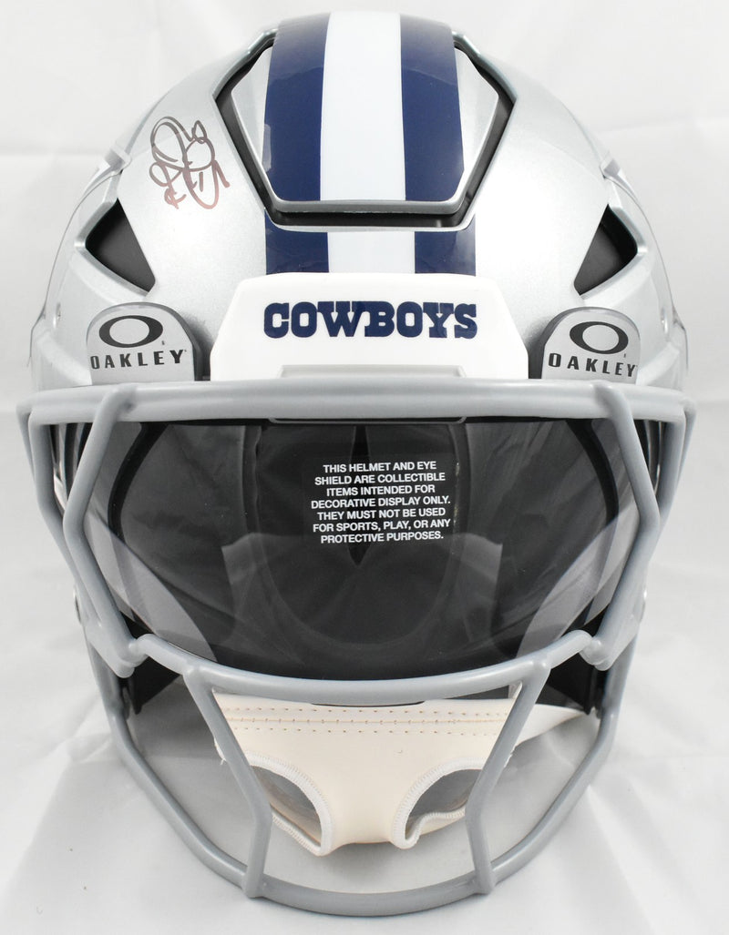 Emmitt Smith Autographed Dallas Cowboys Full Size Axiom Authentic Helmet