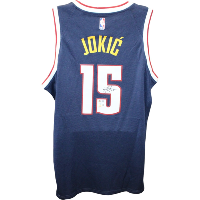 Nikola Jokic Signed Denver Nuggets Nike Swingman Jersey