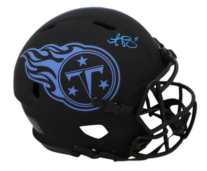 AJ Brown Tennessee Titans Autographed Authentic Eclipse Speed Helmet