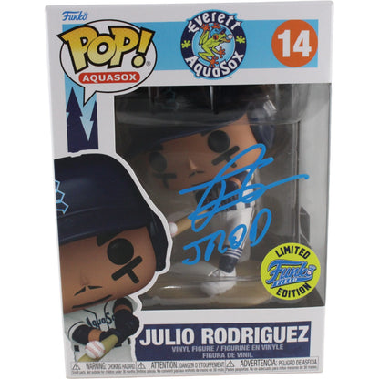 Julio Rodriguez Signed Seattle Mariners Funko Pop! #14 (J-Rod Inscription)