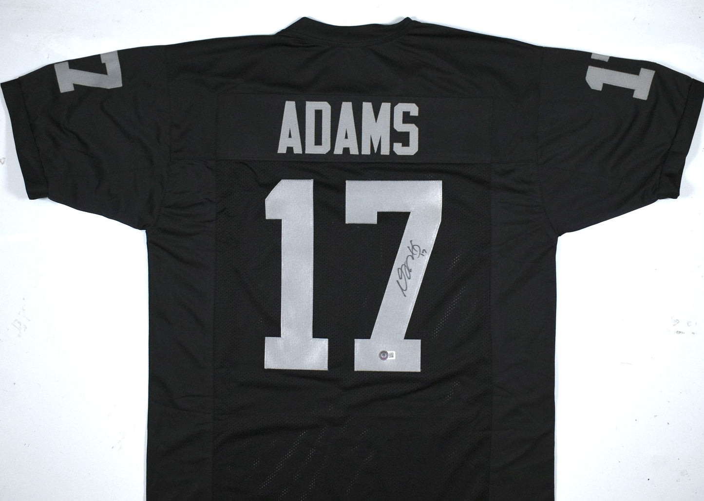 Davante Adams Autographed Black Custom Pro Style Jersey