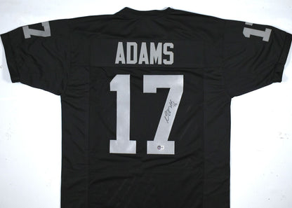 Davante Adams Autographed Black Custom Pro Style Jersey