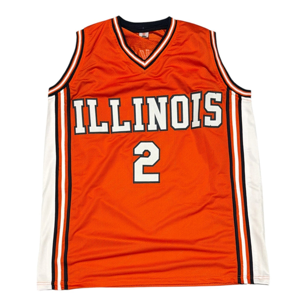 Andrej Stojakovic Signed Illinois Fighting Illini Custom Jersey