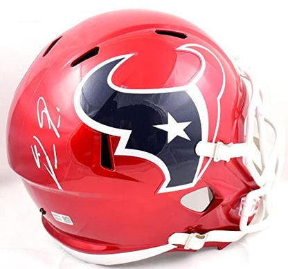 Dameon Pierce Signed Houston Texans Full Size Flash Speed Helmet