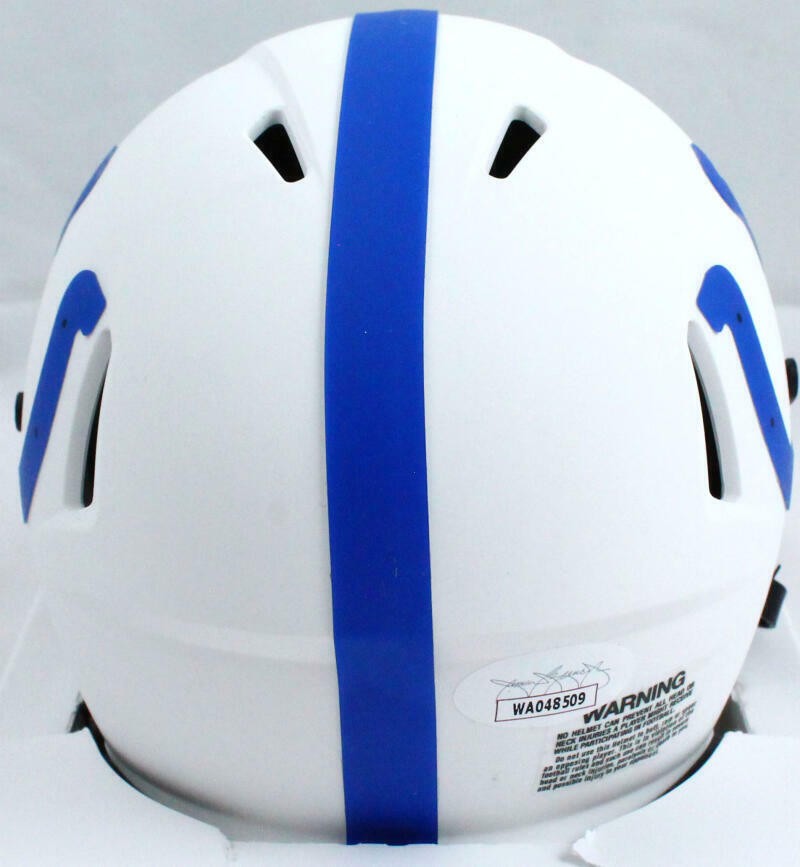 Darius Leonard Signed Indianapolis Colts Lunar Speed Mini Helmet