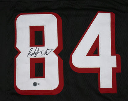 Roddy White Signed Atlanta Falcons Custom Black Jersey