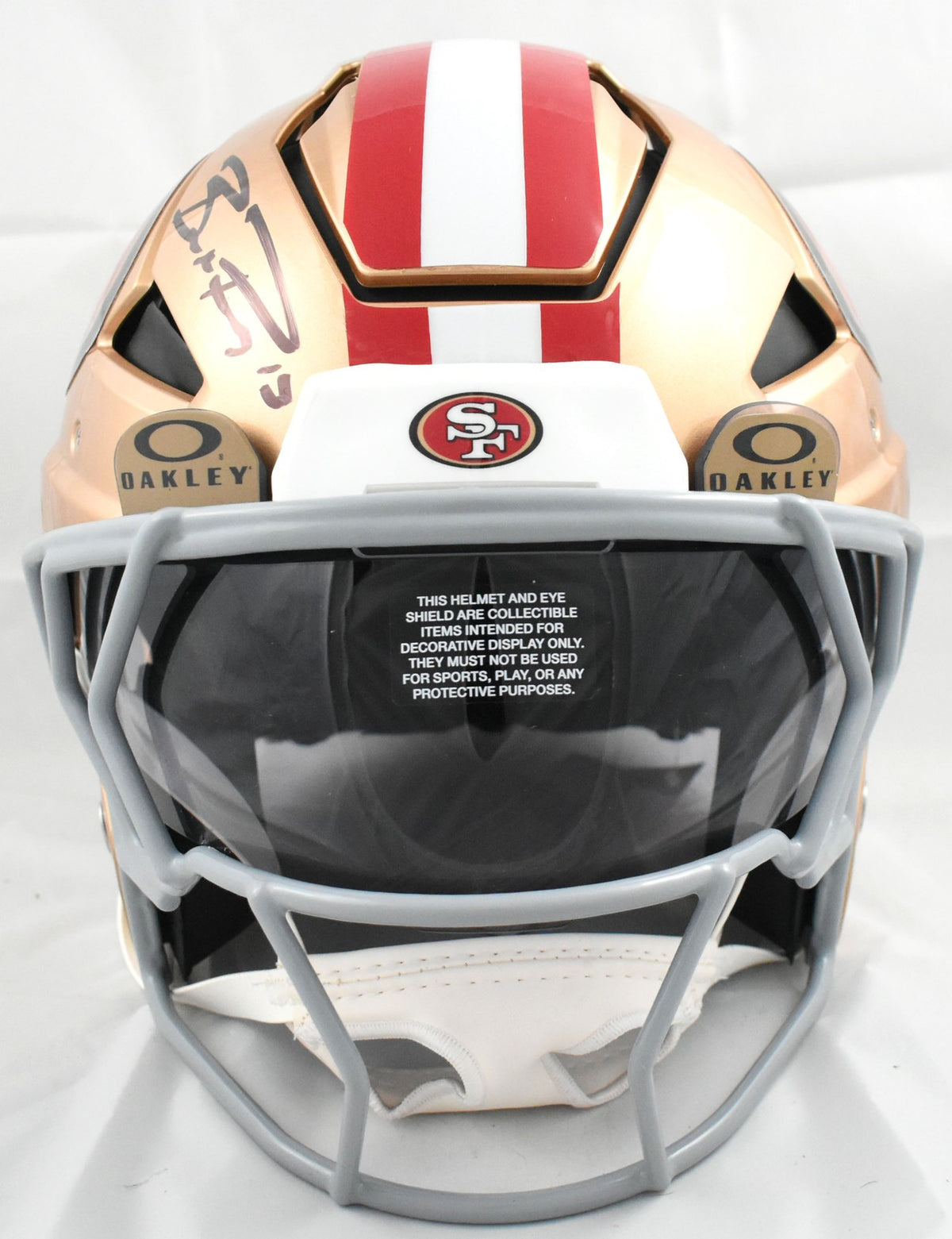 Brock Purdy Autographed San Francisco 49ers Riddell Axiom Helmet