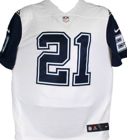 Ezekiel Elliott Dallas Cowboys Signed Color Rush Nike Vapor Jersey