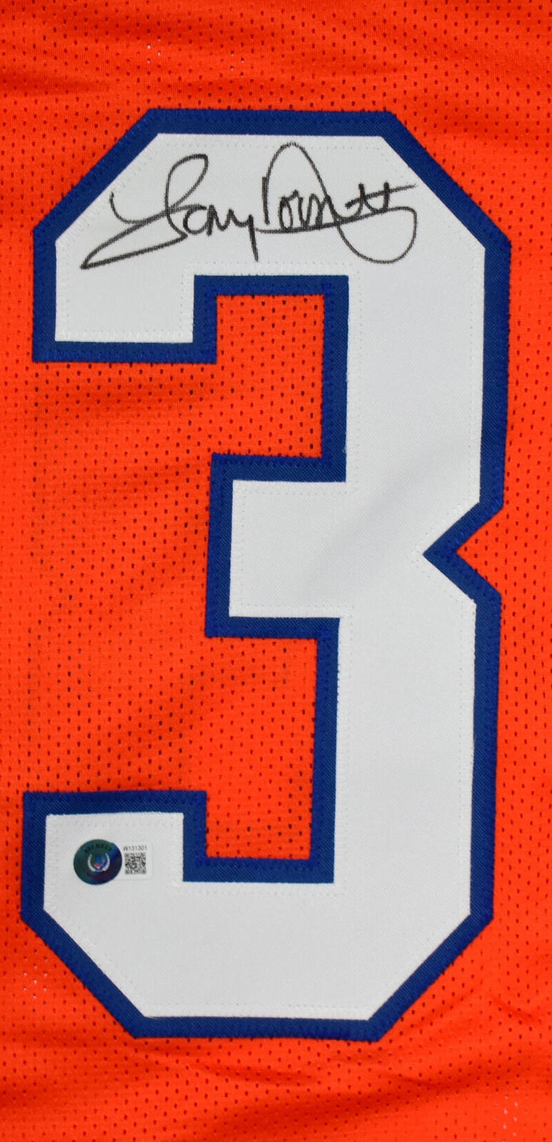 Tony Dorsett Autographed Custom Orange Pro-Style Jersey