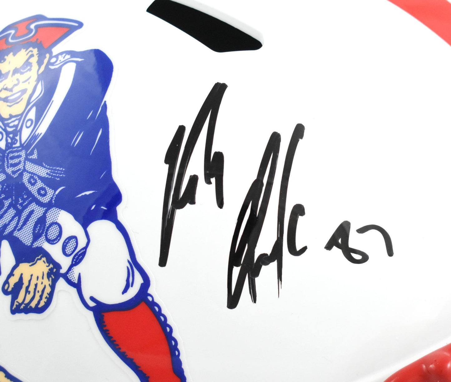 Rob Gronkowski Full Size Helmet - New England Patriots 1990-1992 Throwback