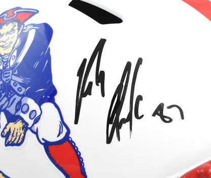 Rob Gronkowski Full Size Helmet - New England Patriots 1990-1992 Throwback
