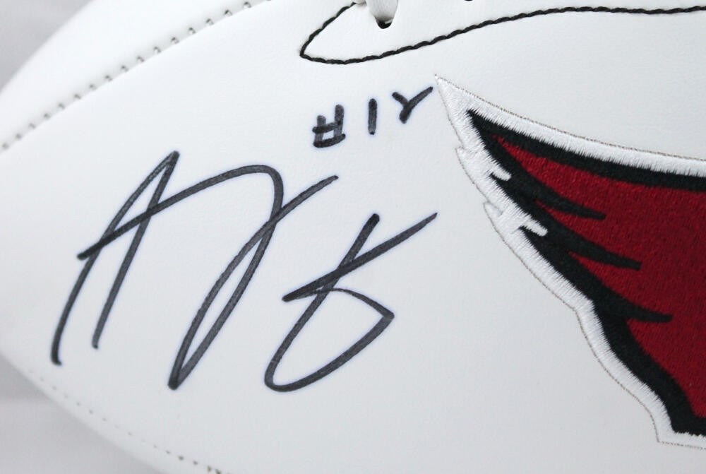 AJ Green Signed Arizona Cardinals Logo Football