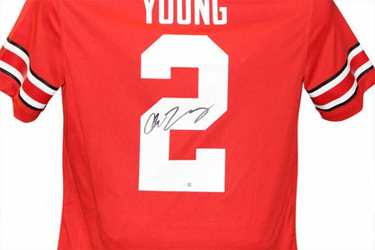 Chase Young Autographed Ohio State Buckeyes Nike Jersey