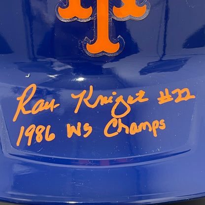 Ray Knight Signed New York Mets Full Size Batting Helmet (Beckett BAS)
