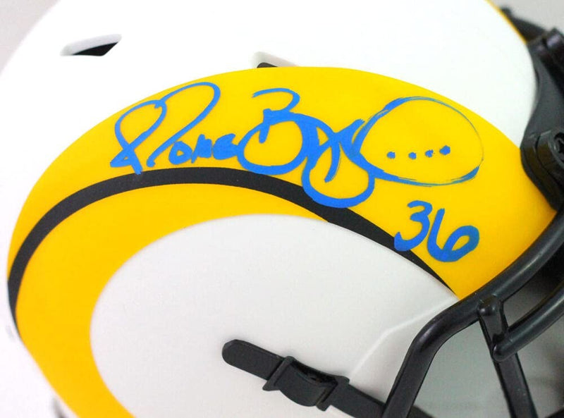 Jerome Bettis Autographed Los Angeles Rams Lunar Speed Mini Helmet