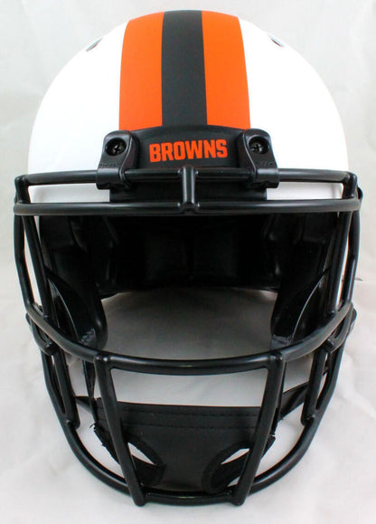 Jarvis Landry Signed Cleveland Browns Full Size Speed Authentic Lunar Helmet