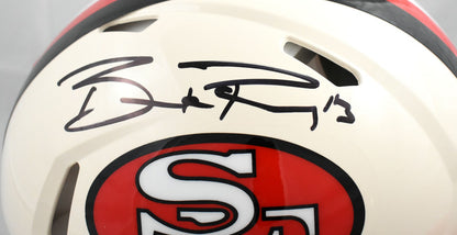 Brock Purdy Signed San Francisco 49ers Retro Speed Authentic Helmet