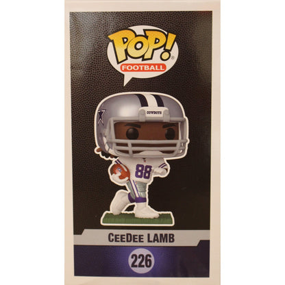 CeeDee Lamb Autographed Dallas Cowboys Fanatics #226 Funko Pop!