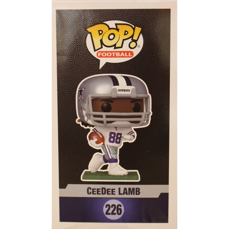 CeeDee Lamb Autographed Dallas Cowboys Fanatics #226 Funko Pop!