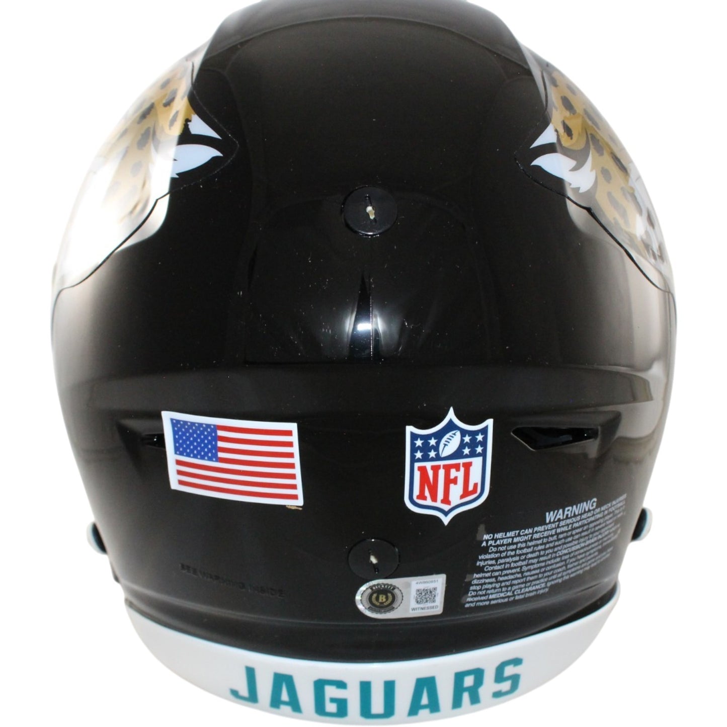 Travis Hunter Autographed Jacksonville Jaguars Authentic SpeedFlex Helmet
