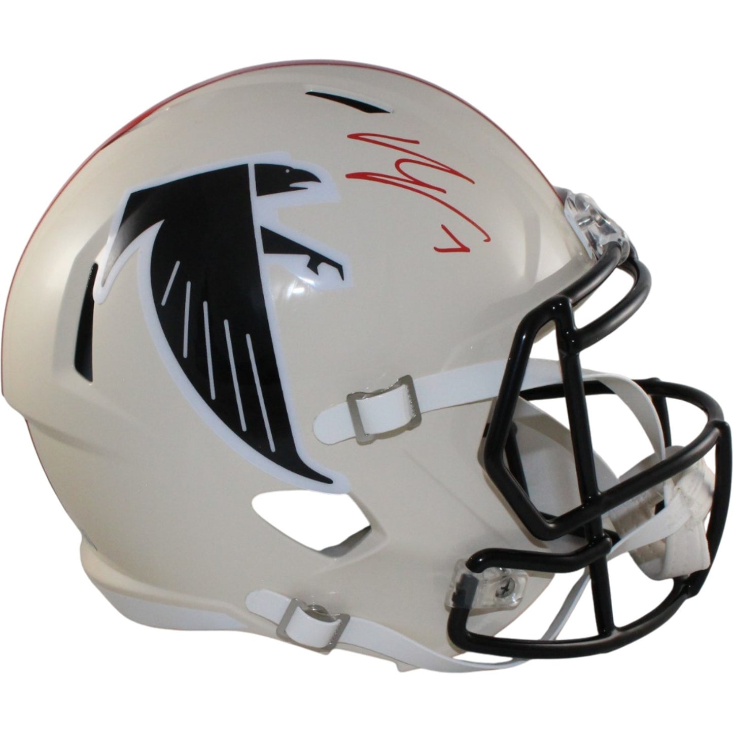 Bijan Robinson Atlanta Falcons Autographed Full Size Retro Helmet (Beckett)