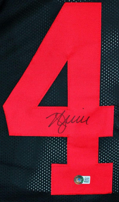 Kyle Juszczyk Signed San Francisco 49ers Black Custom Jersey