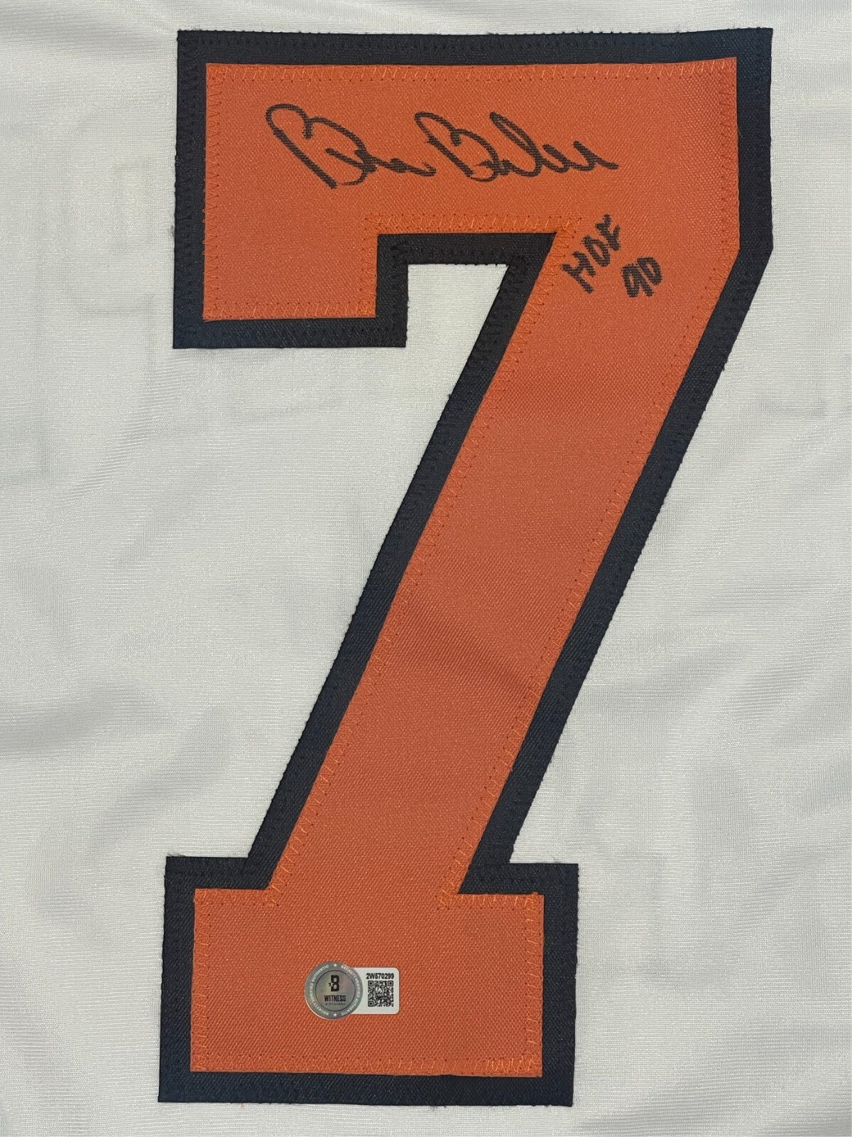 Bill Barber Signed Philadelphia Flyers Custom Hockey Jersey HOF 90