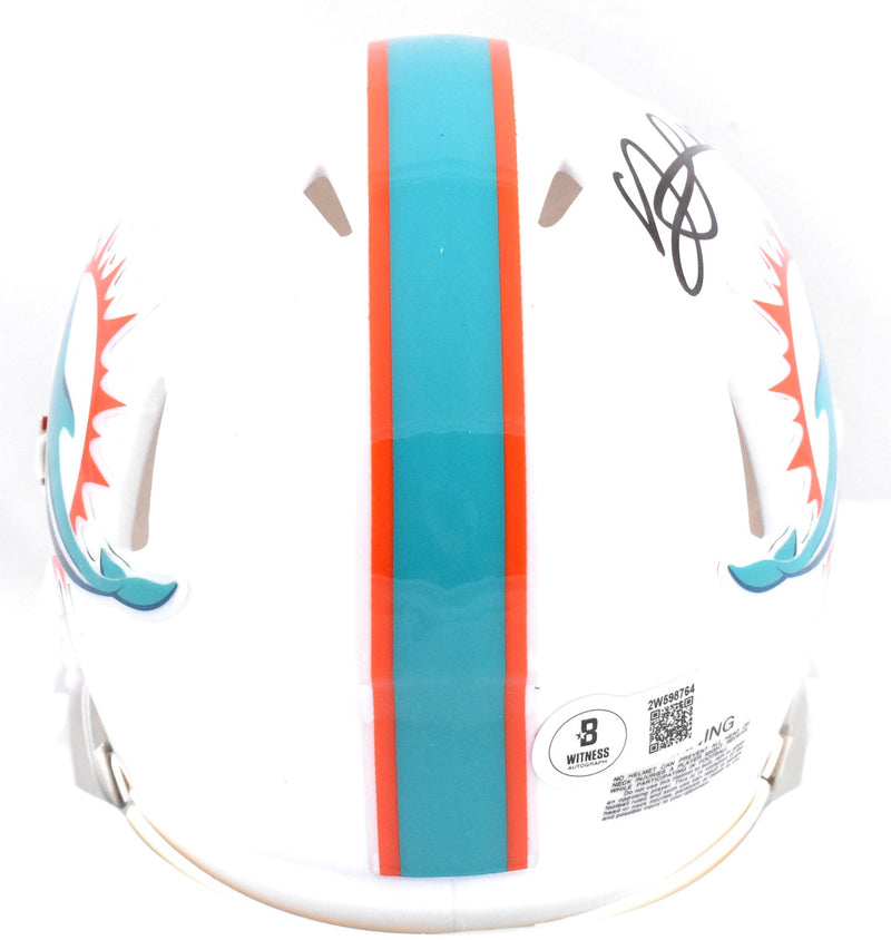 Jonnu Smith Autographed Miami Dolphins Mini Helmet