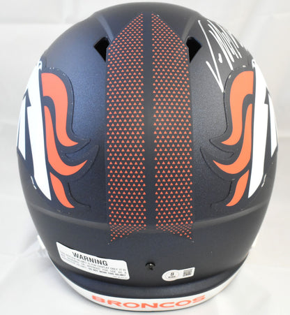 Von Miller Autographed Denver Broncos Full Size Speed Helmet