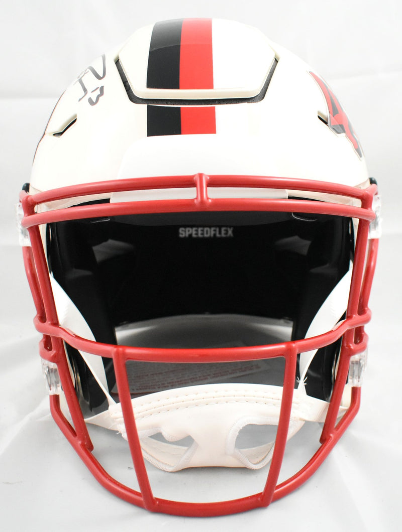 Brock Purdy Autographed San Francisco 49ers Retro Speedflex Helmet
