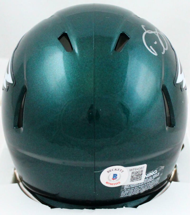 Darren Sproles Signed Philadelphia Eagles Speed Mini Helmet